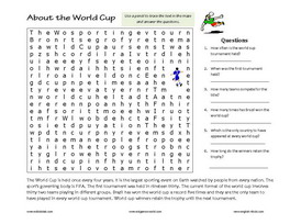 esl world cup football games printable exercises